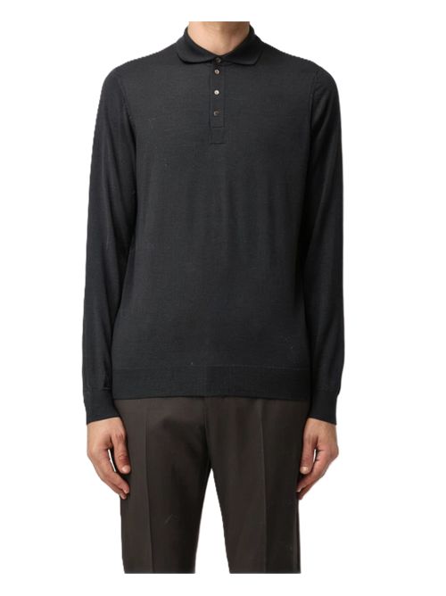 polo ml lana merino extrafine Drumohr | D0D145680 SHARK